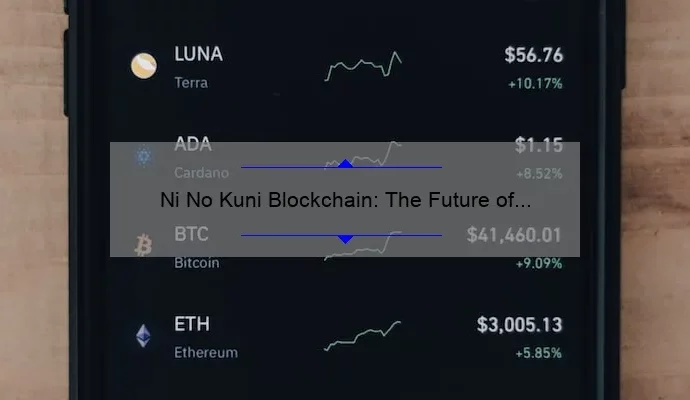 Ni No Kuni Blockchain: The Future of Gaming?